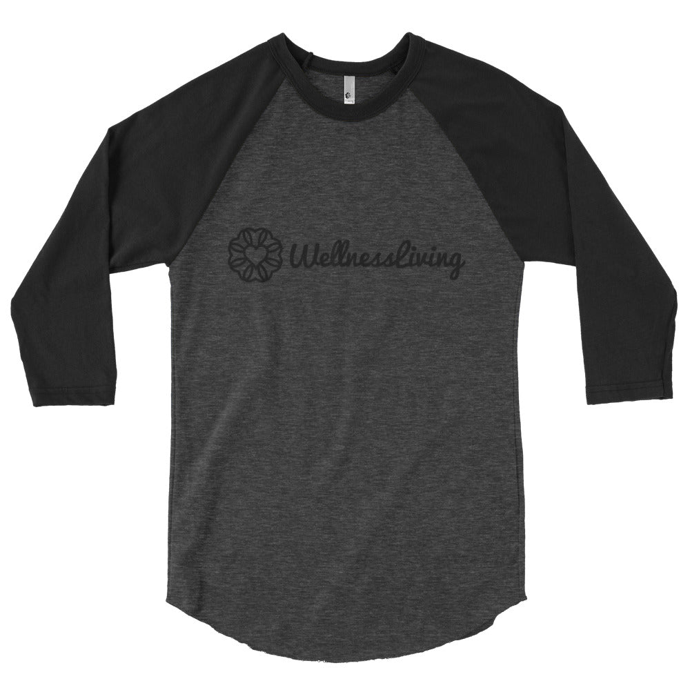 Wellness Living-3/4 sleeve raglan shirt