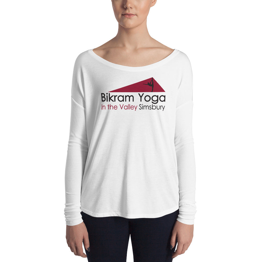 Bikram Yoga Simsbury-Ladies' Long Sleeve Tee