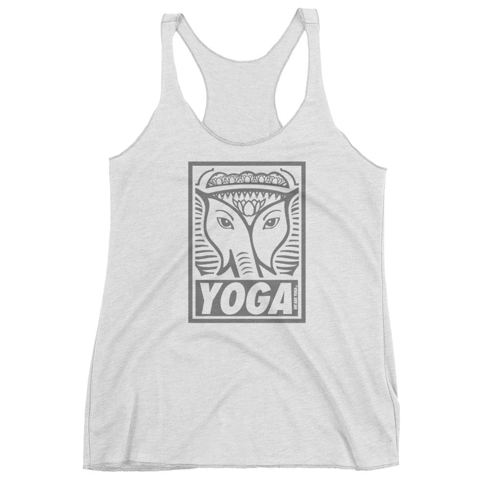 Classic Stamp Tri-blend Racerback tank