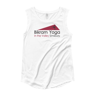Bikram Yoga Simsbury-Ladies’ Cap Sleeve T-Shirt
