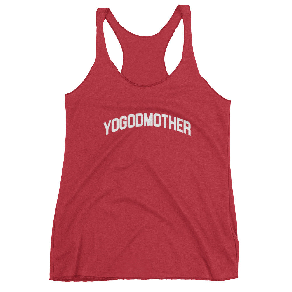 YOGODMOTHER-Women's Racerback Tank