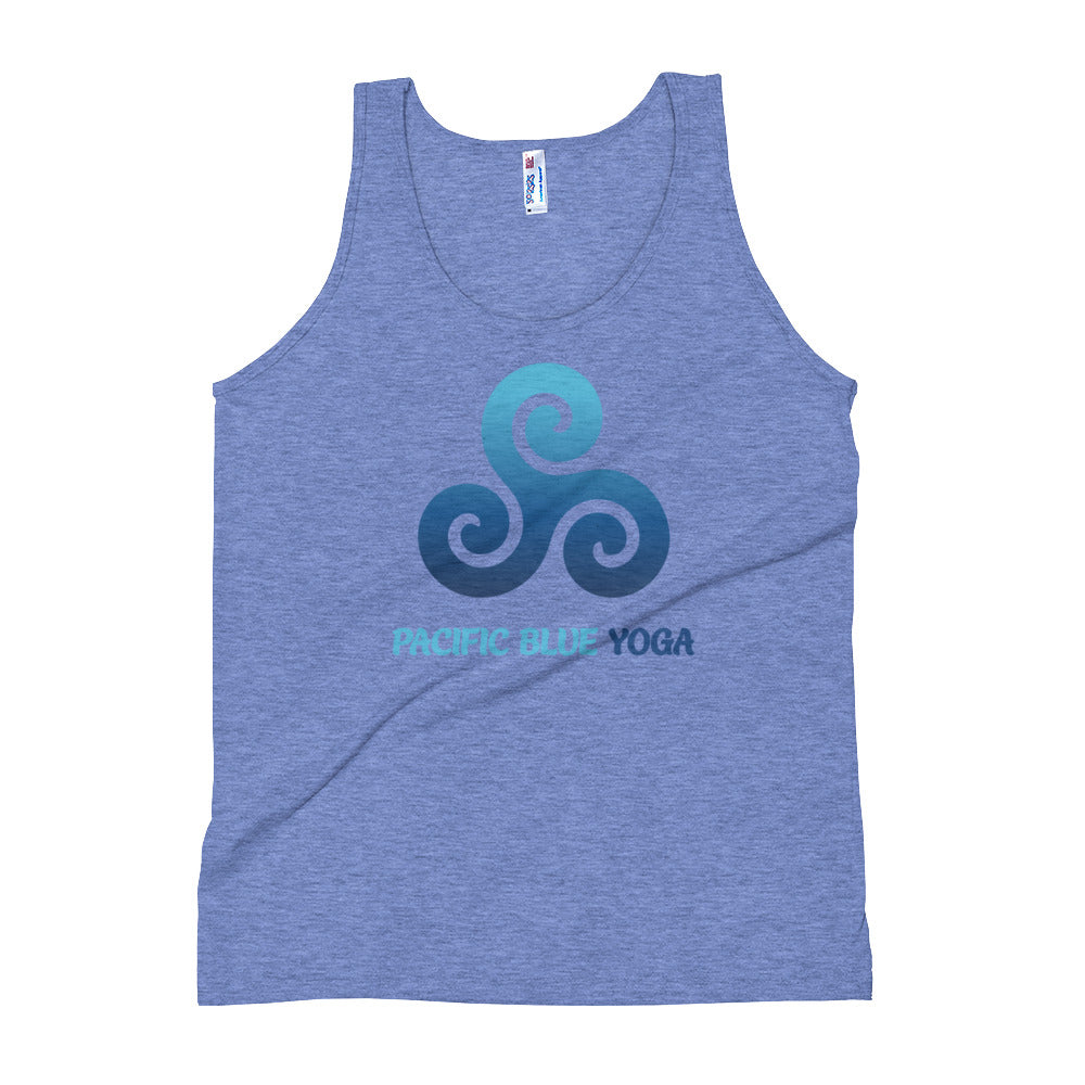 Pacific Blue Yoga-Unisex Tank Top