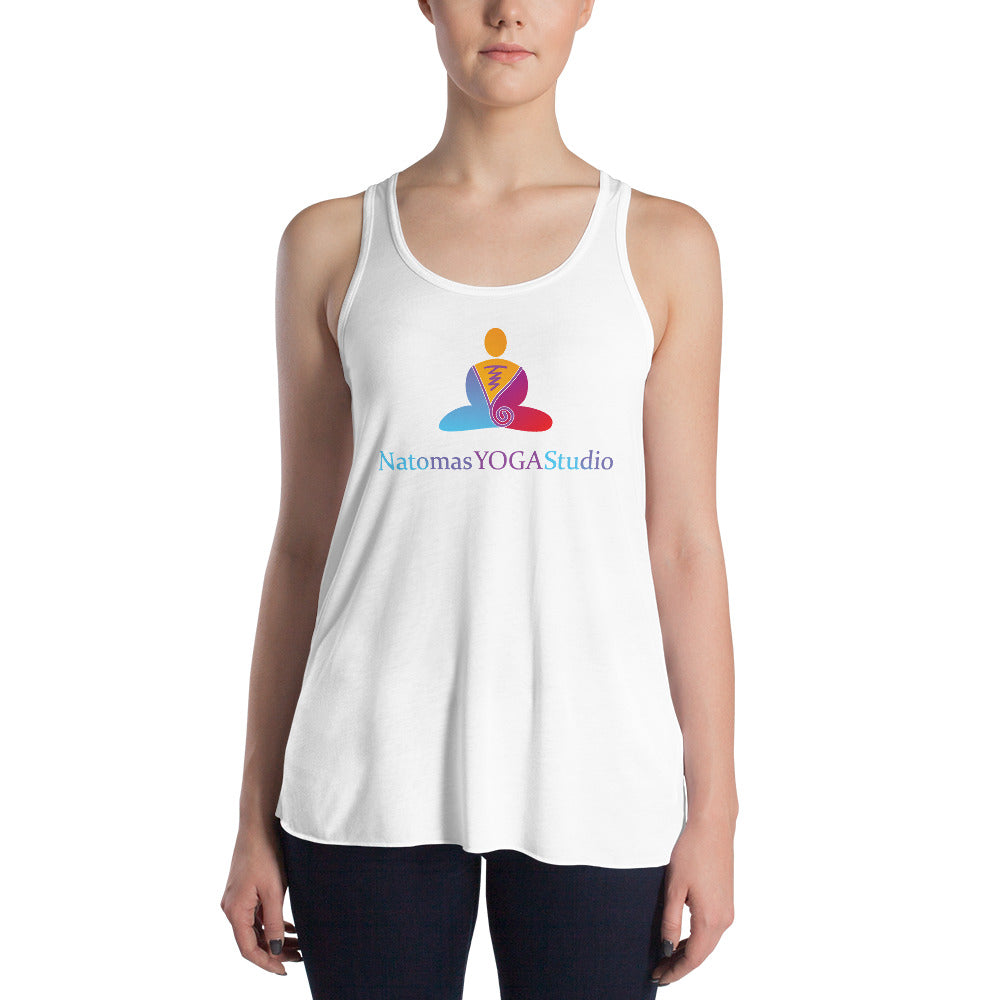 Natomas Yoga Studio-Women's Flowy Racerback Tank