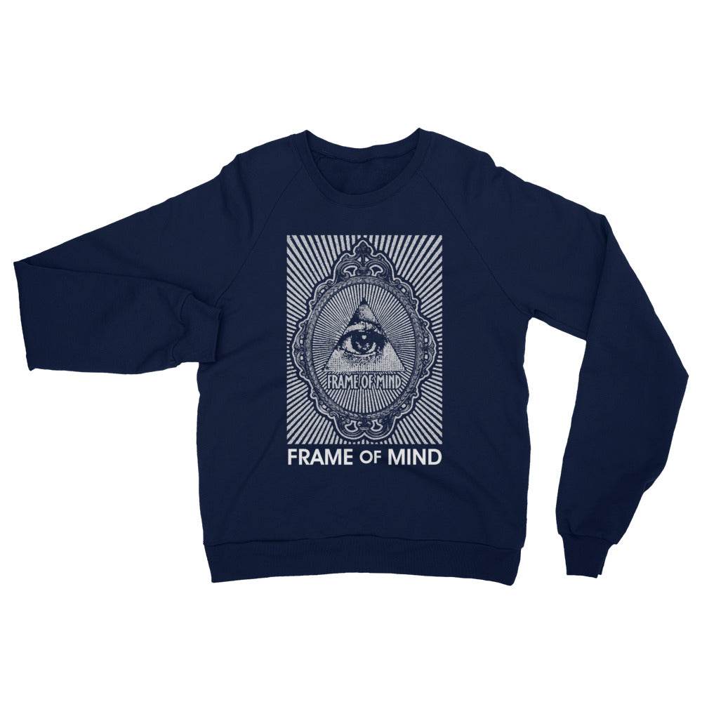 FOM EYE-Unisex California Fleece Raglan Sweatshirt