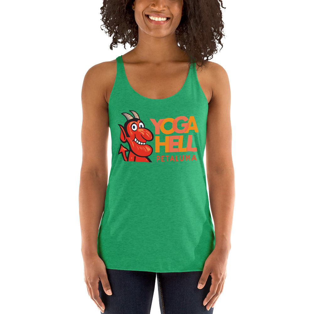 Yoga Hell Petaluma-Women's Racerback Tank