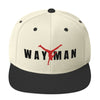 WAY MAN BLK-Snapback Hat