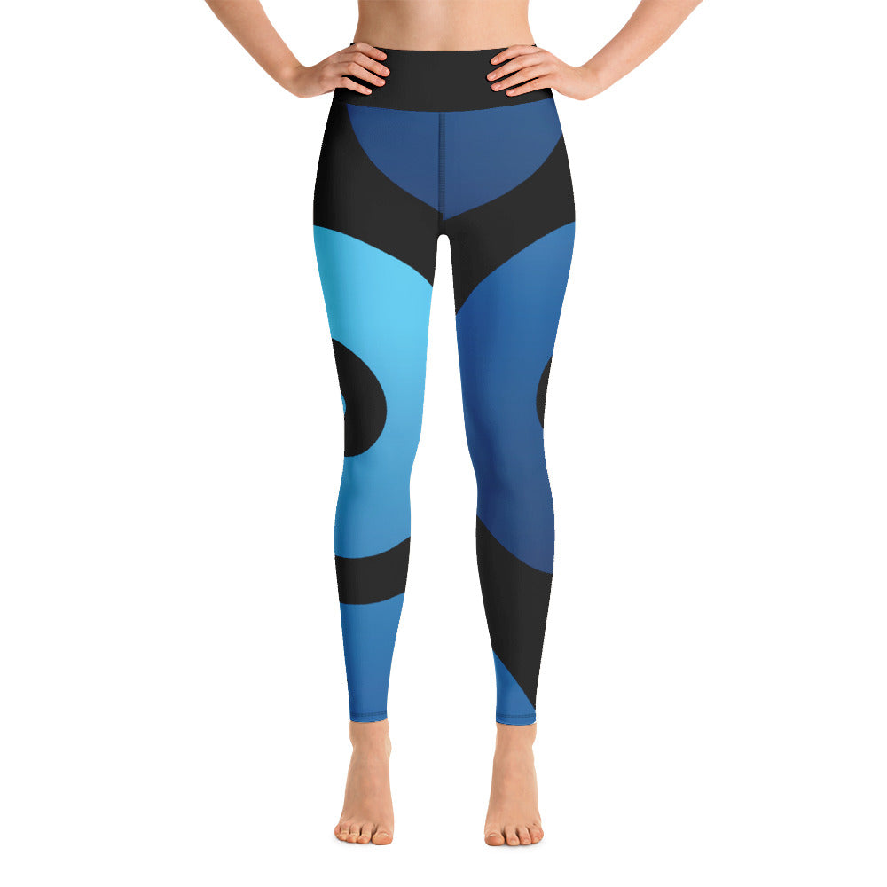 Pacific Blue Yoga-Leggings BIG1