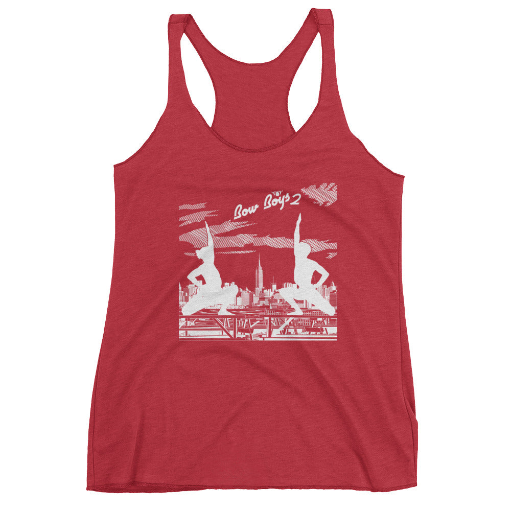 BOW BOYS 2-Women's Racerback Tank