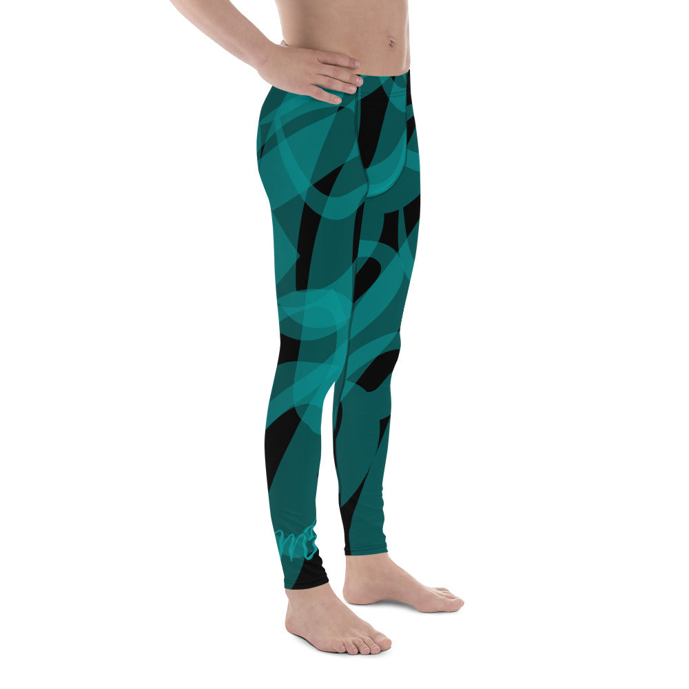 M3Yoga-Big Logo Men's Leggings 2