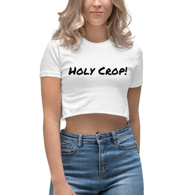 Holy Crop!-Customizable-Women's Crop Top