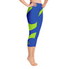 Fuse45-Blue Capri Leggings