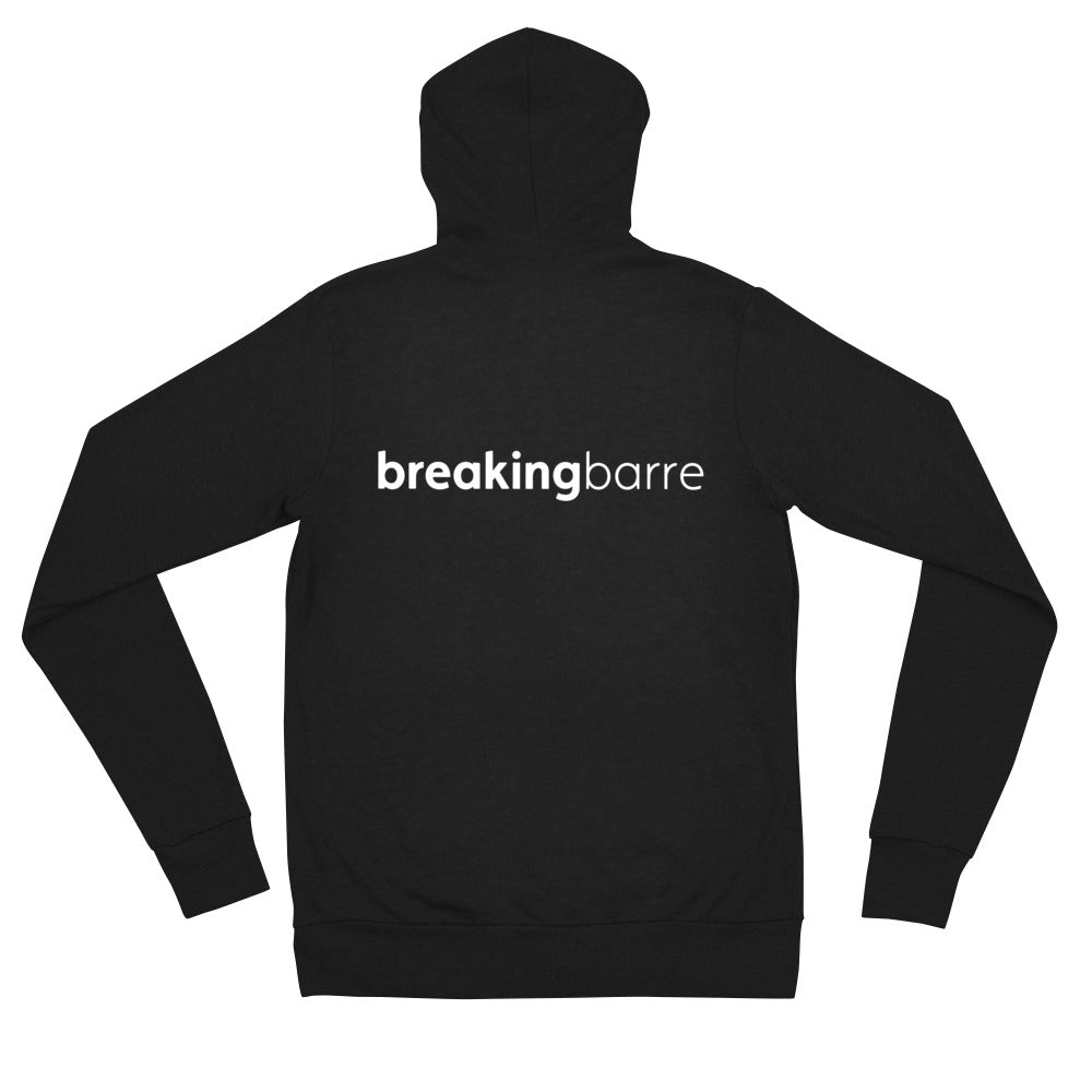 Breaking Barre-Lightweight Zip Hoodie