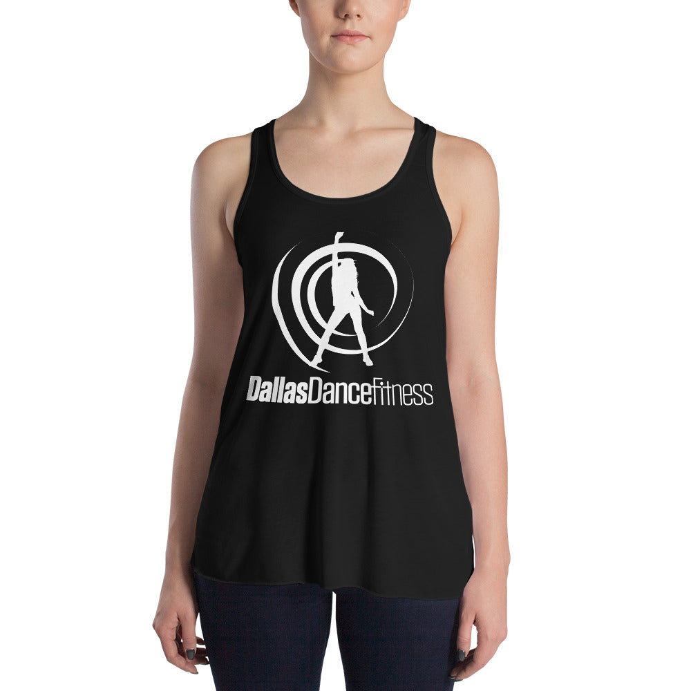Dallas Dance Fitness Women's Flowy Racerback Tank
