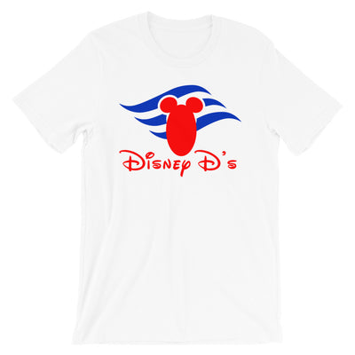 Disney D's-Short-Sleeve Unisex T-Shirt