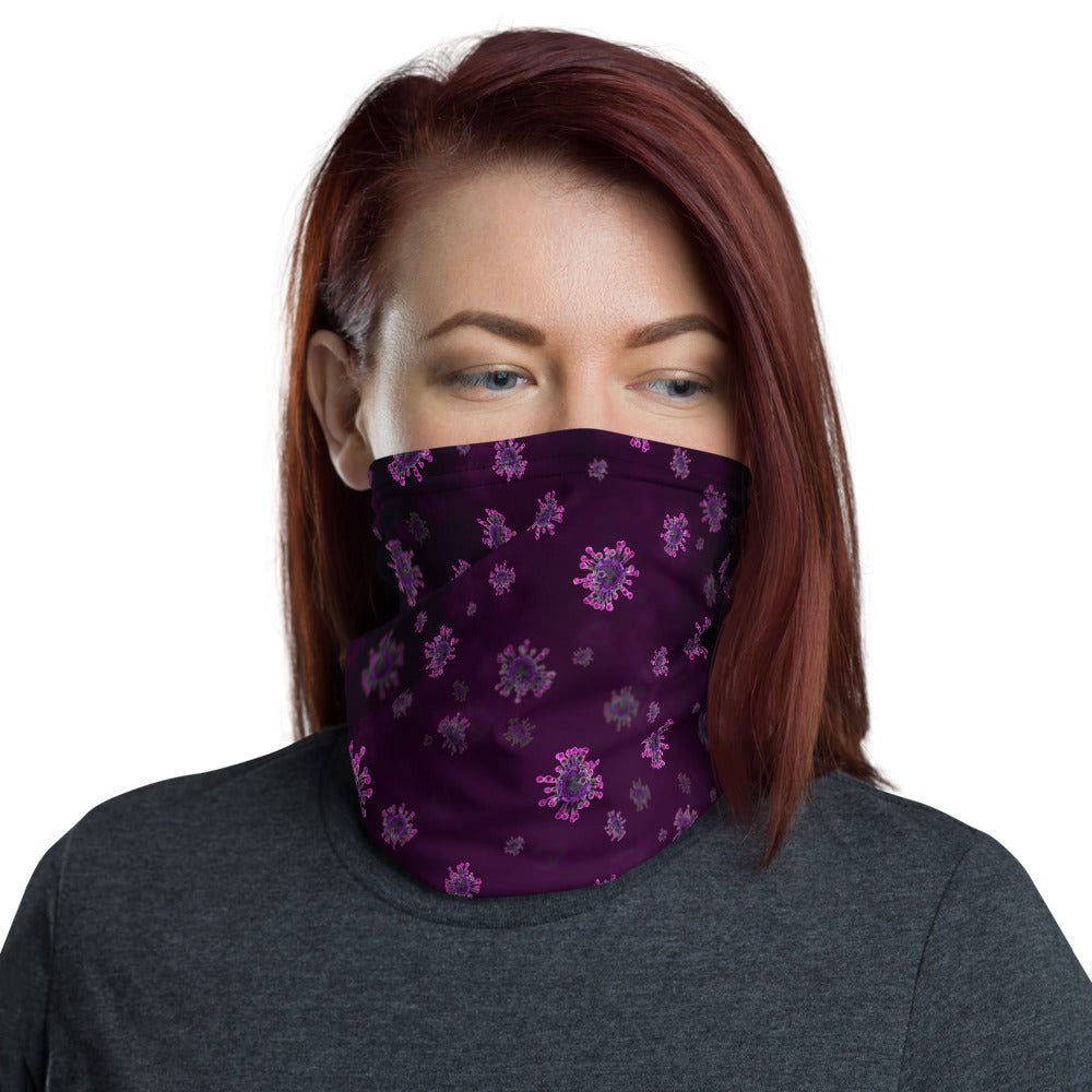 Covid Purple-Neck Gaiter