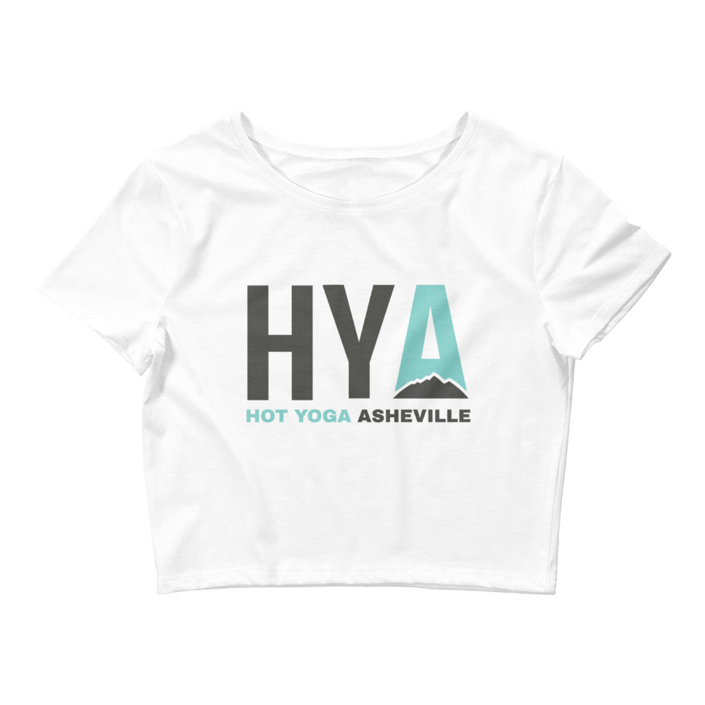 Hot Yoga Asheville-Women’s Crop Tee