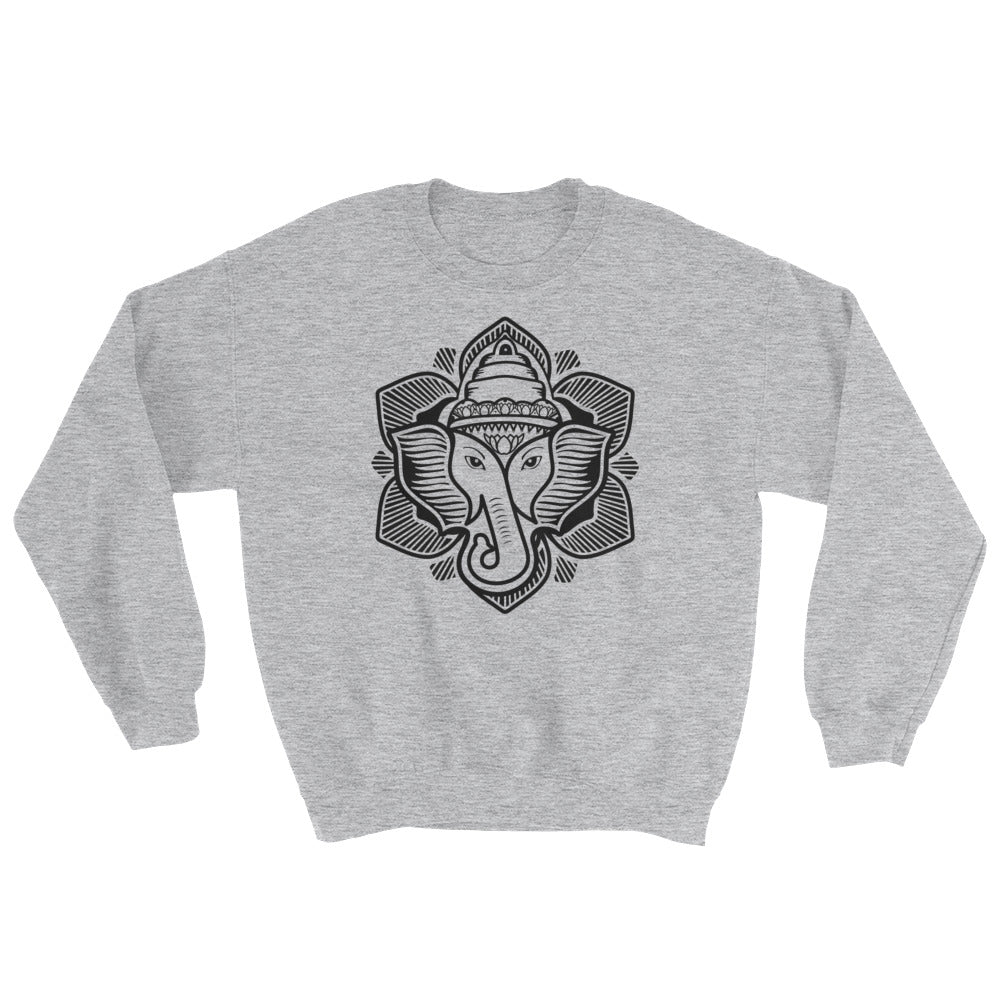 Classic Elephant Lotus Sweatshirt
