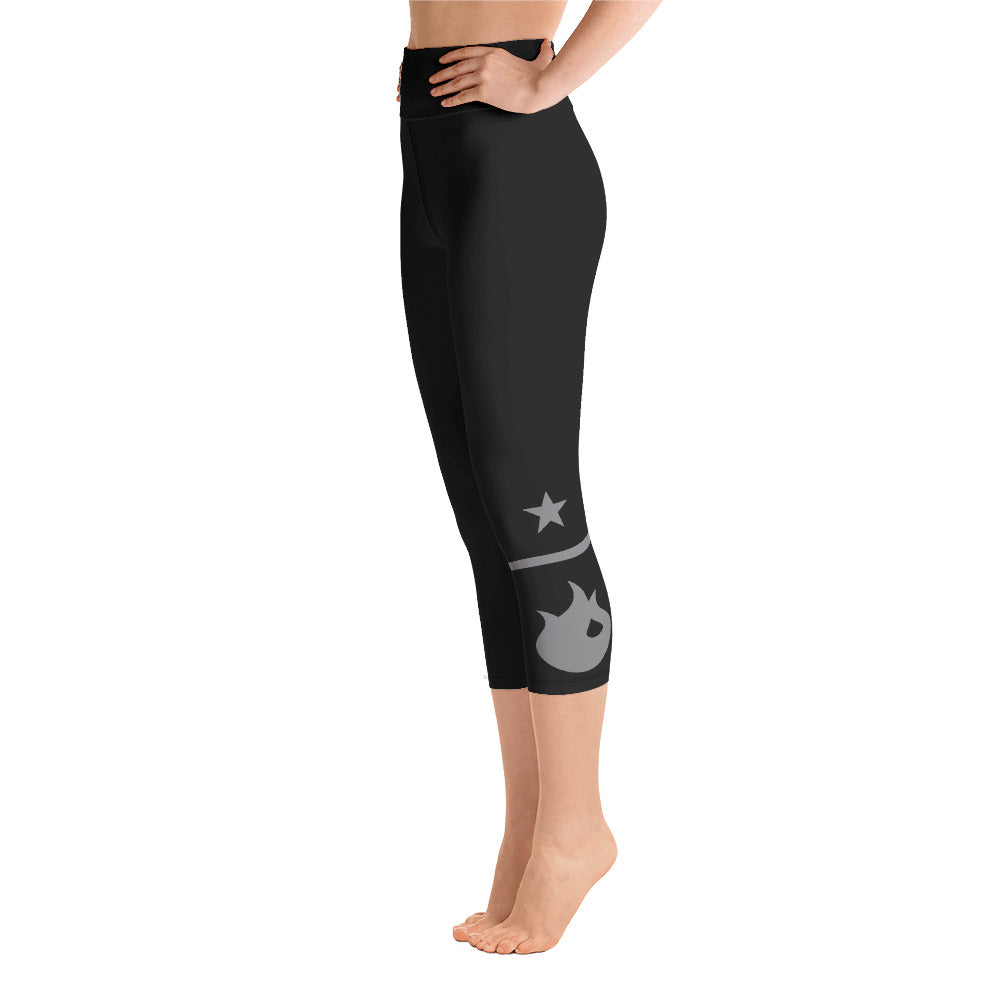 True Yoga Vermont-DTL Gray Capri
