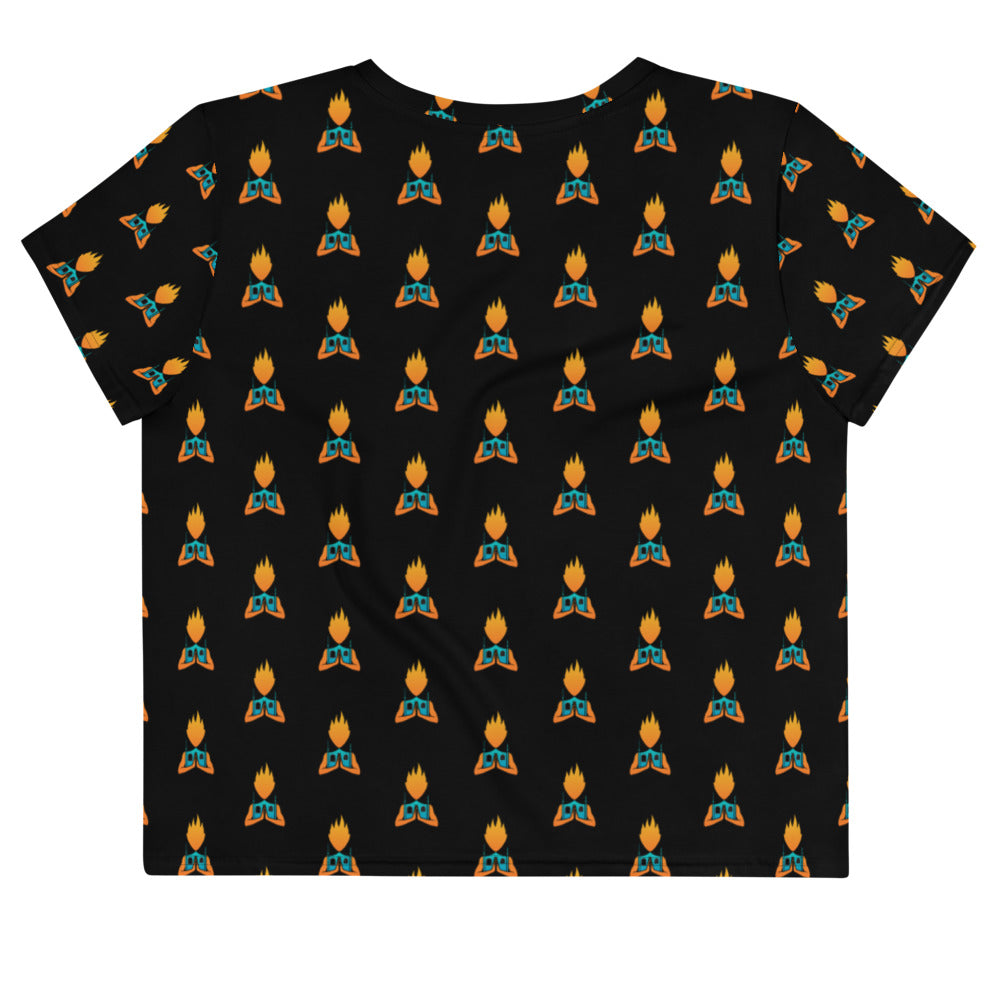 Home Hot Yoga-Crop Tee