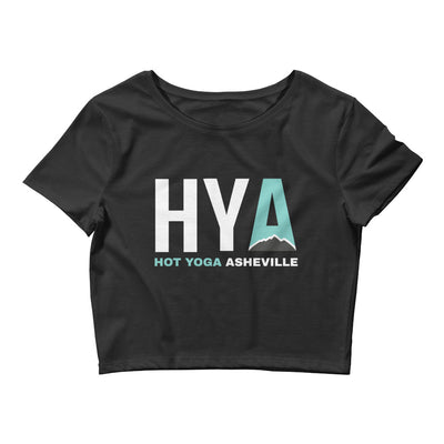 Hot Yoga Asheville-Women’s Crop Tee