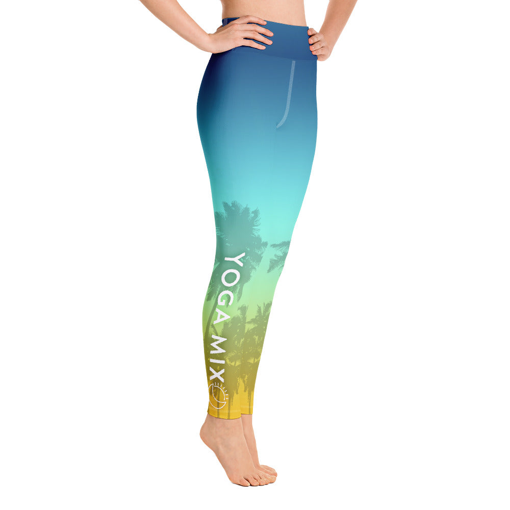 Yoga Mix-YLeg Beach1c Leggings