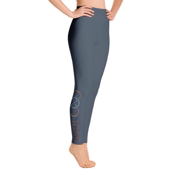105F Chicago Blue High Waist Yoga Leggings