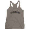 BADASSANA BLK-Women's Racerback Tank