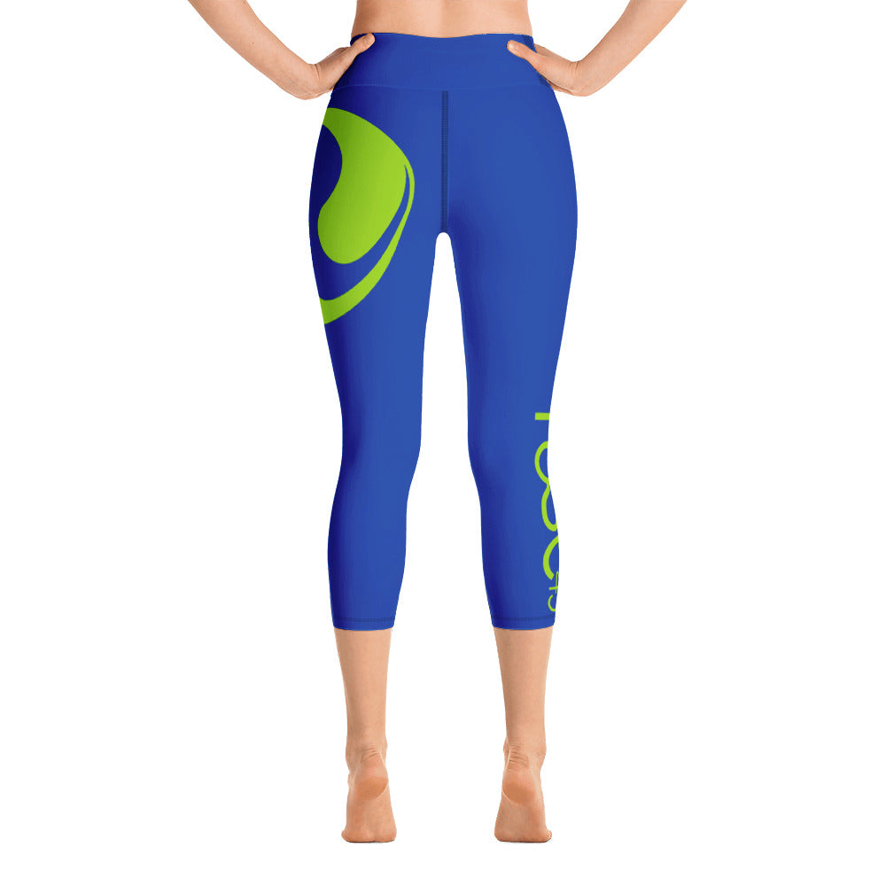 Fuse45-Blue&Green Capri Leggings