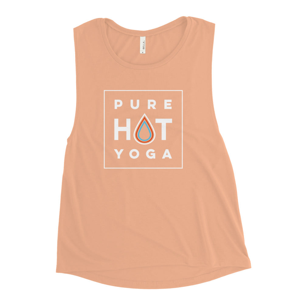 Pure Hot Yoga St. Louis-Ladies’ Muscle Tank