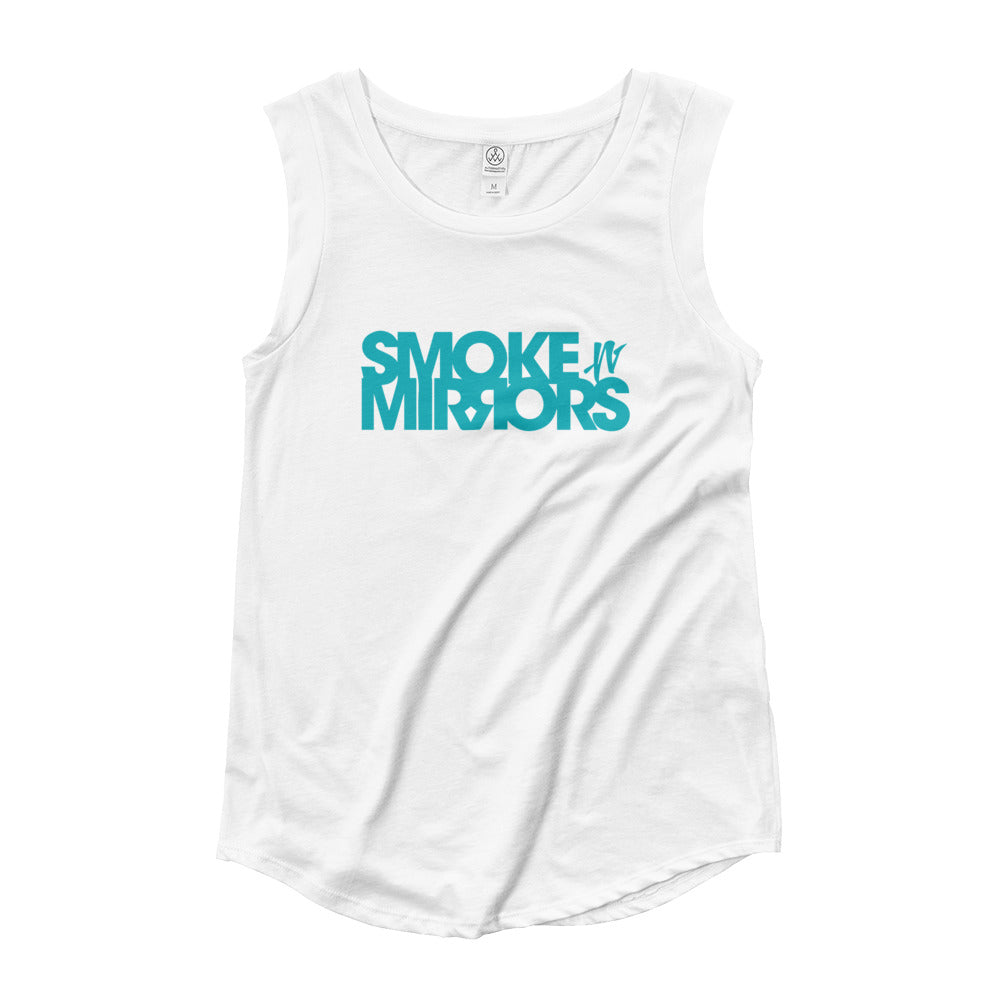 Smoke & Mirrors Fitness-Ladies’ Cap Sleeve T-Shirt
