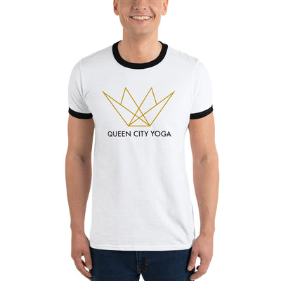 Queen City Yoga - Men's Ringer T-Shirt