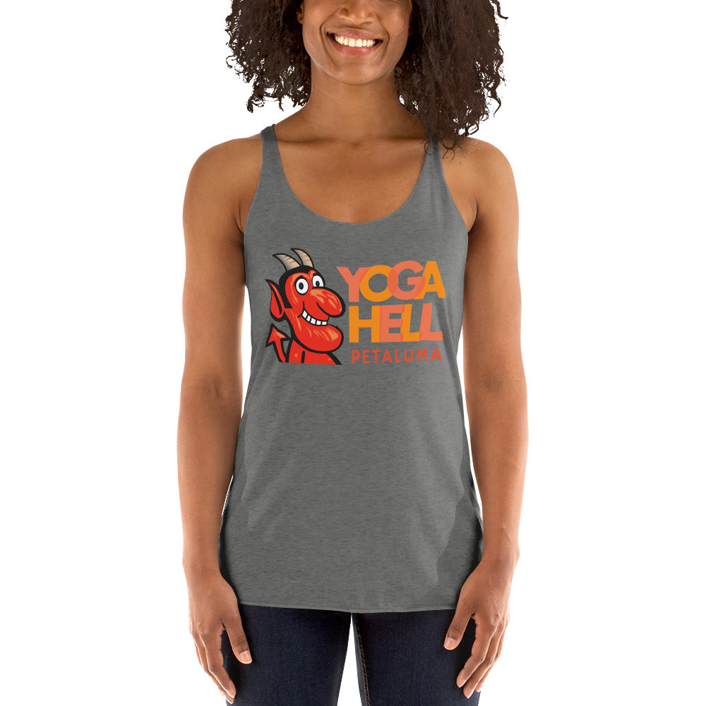 Yoga Hell Petaluma-Women's Racerback Tank