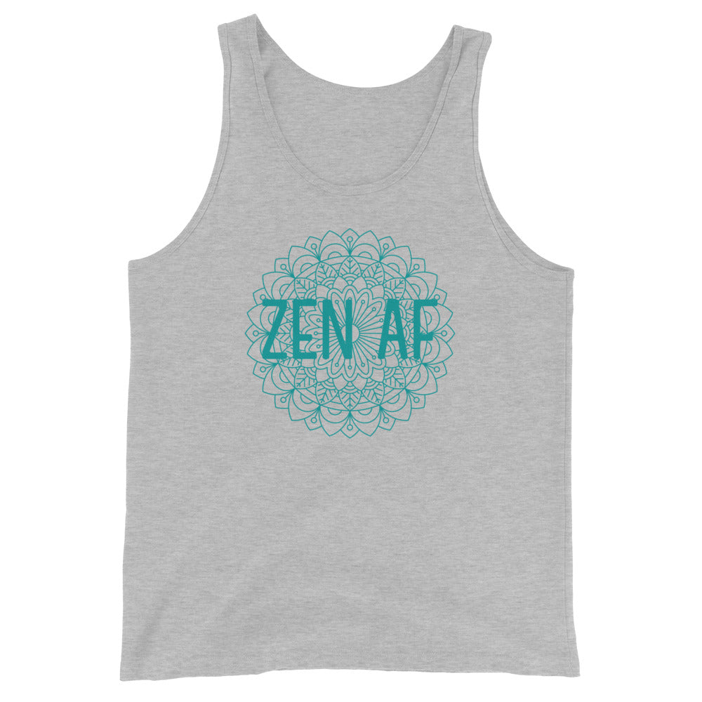 M3Yoga-Zen AF Back Logo-Unisex  Tank Top