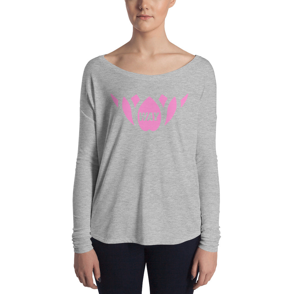 Bubblegum WAY Lotus Flowy Long Sleeve