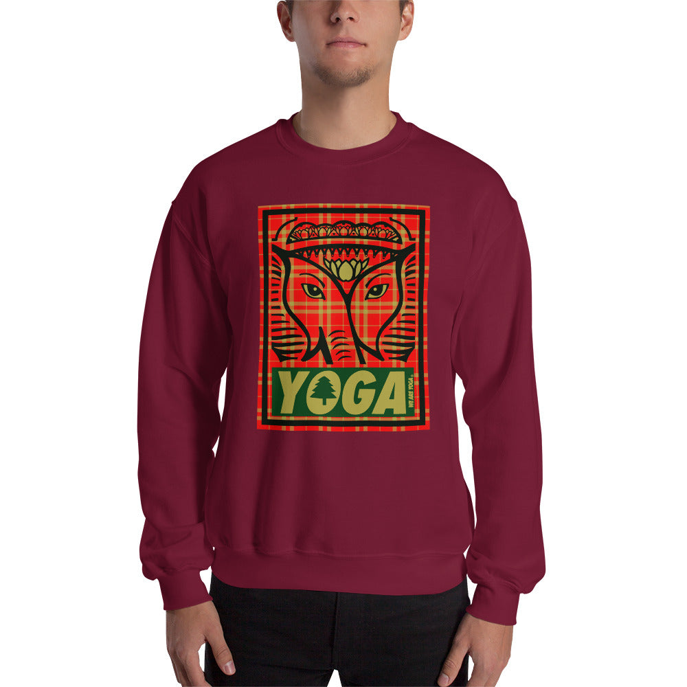 Holiday Plaid Men's Sweatshirt