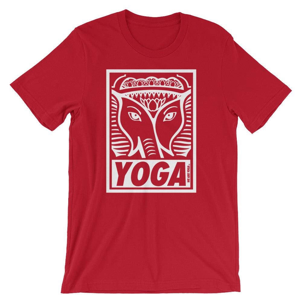 Red + White Stamp Team Tee