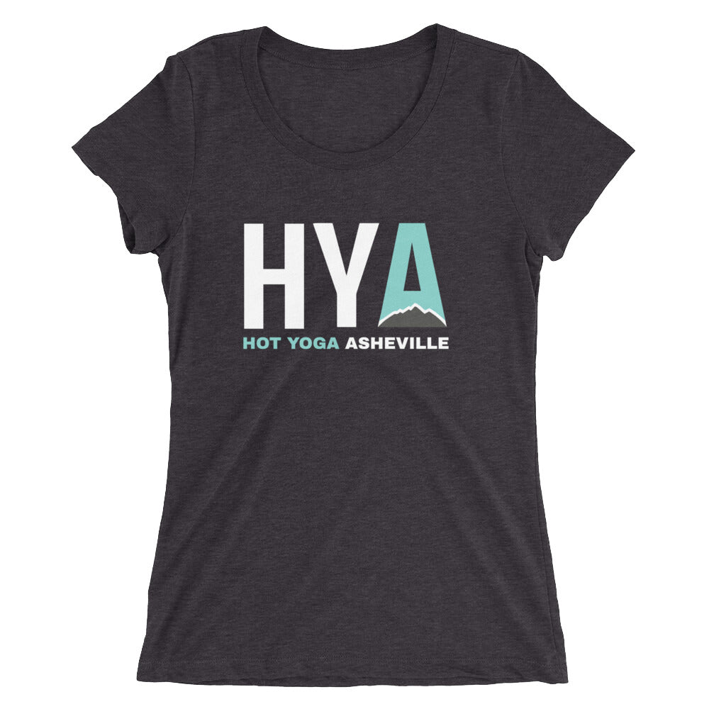 Hot Yoga Asheville-Ladies' short sleeve t-shirt