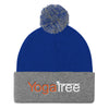 Yoga Tree-Pom Pom Knit Cap