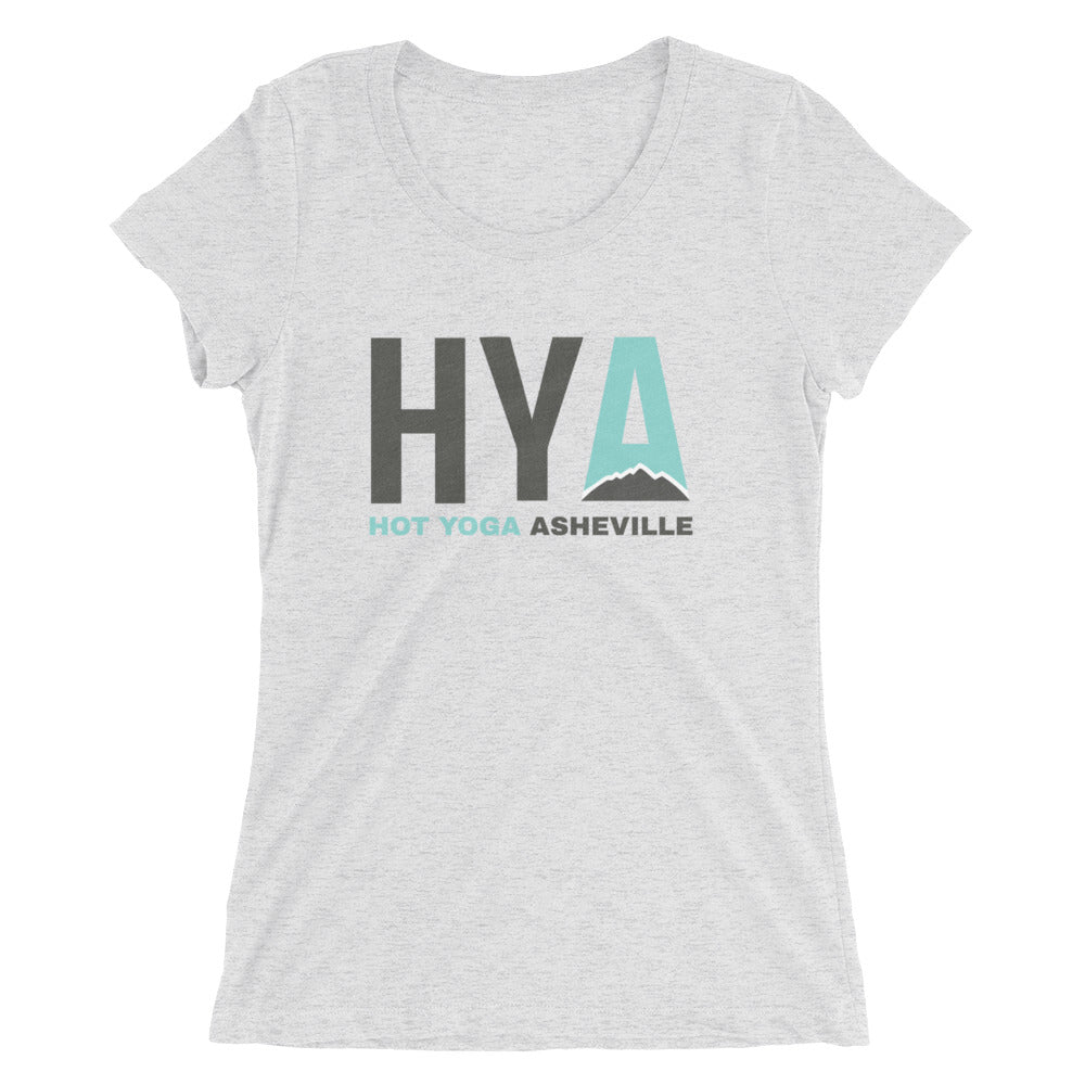 Hot Yoga Asheville-Ladies' short sleeve t-shirt