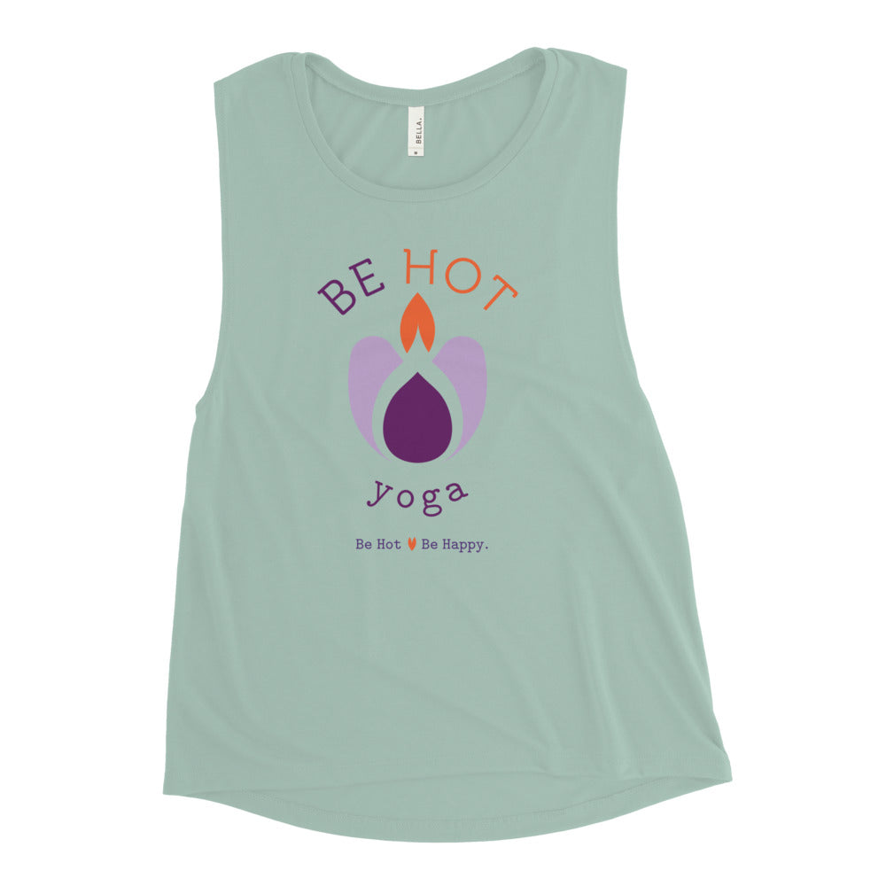 Be Hot Yoga Atlanta-Ladies’ Muscle Tank