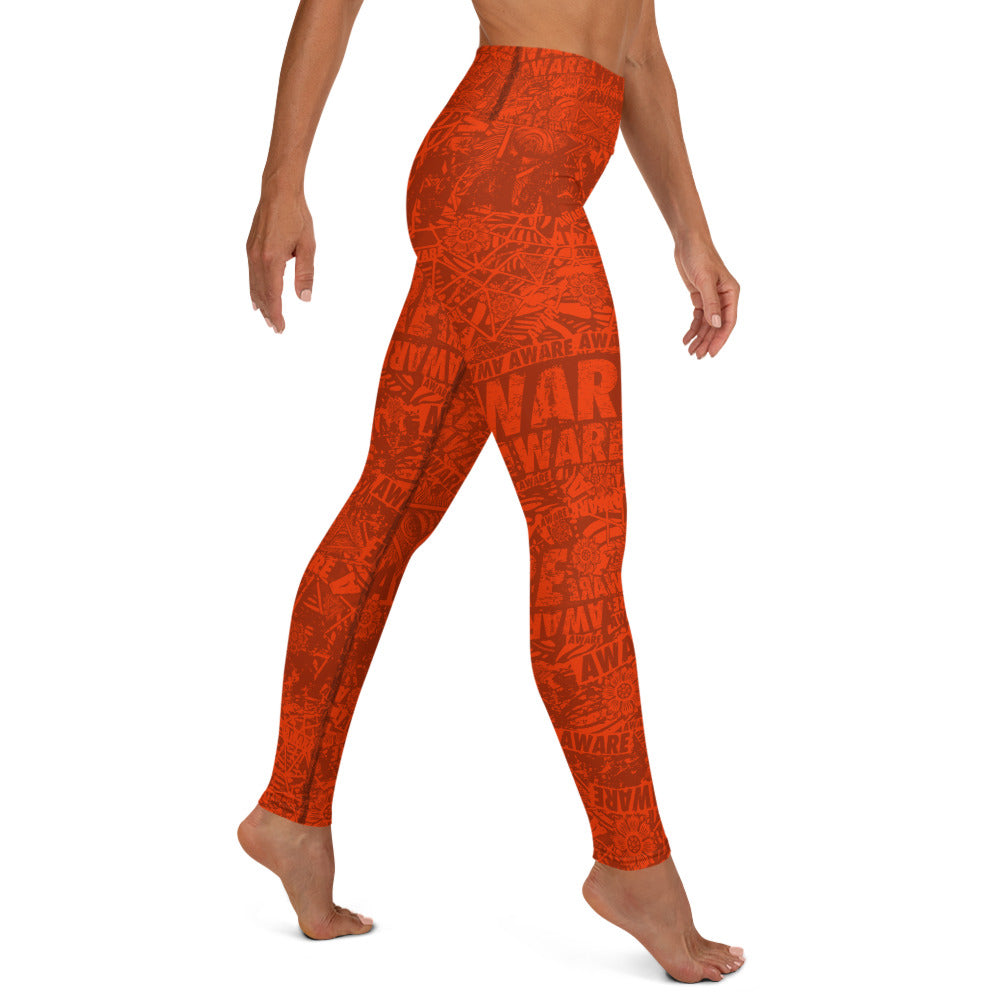 AWARE Red Leggings