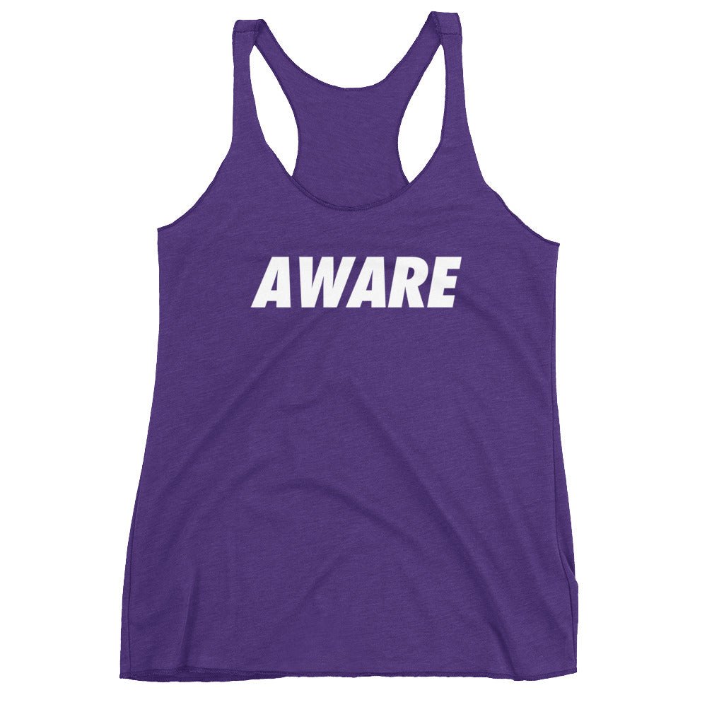 AWARE-Women's Racerback Tank