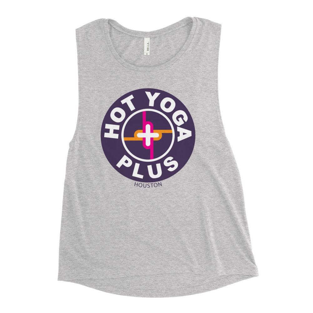 Hot Yoga Plus-Ladies’ Muscle Tank