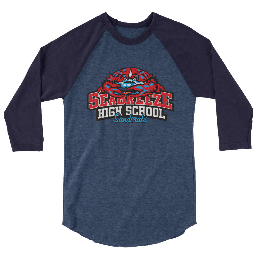 Seabreeze High School-3/4 Sleeve Raglan Shirt