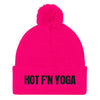 Hot f'n Yoga-Pom Pom Knit Cap