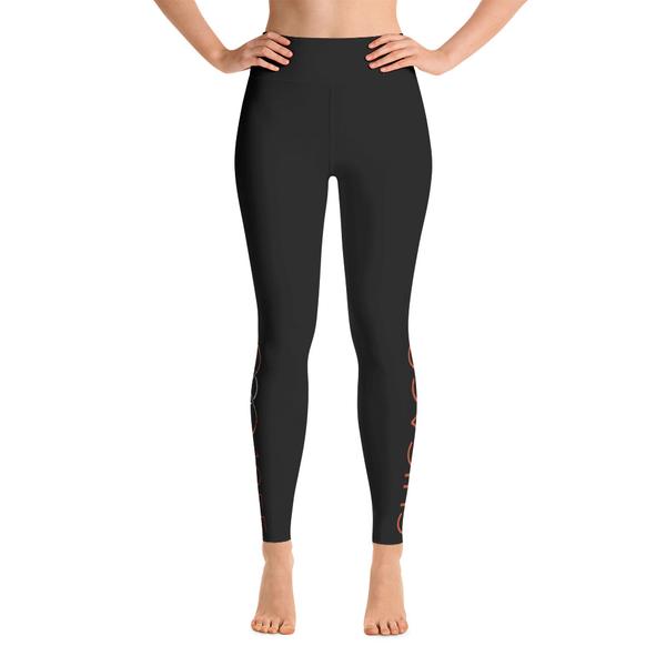 105F Chicago High Waist Yoga Leggings