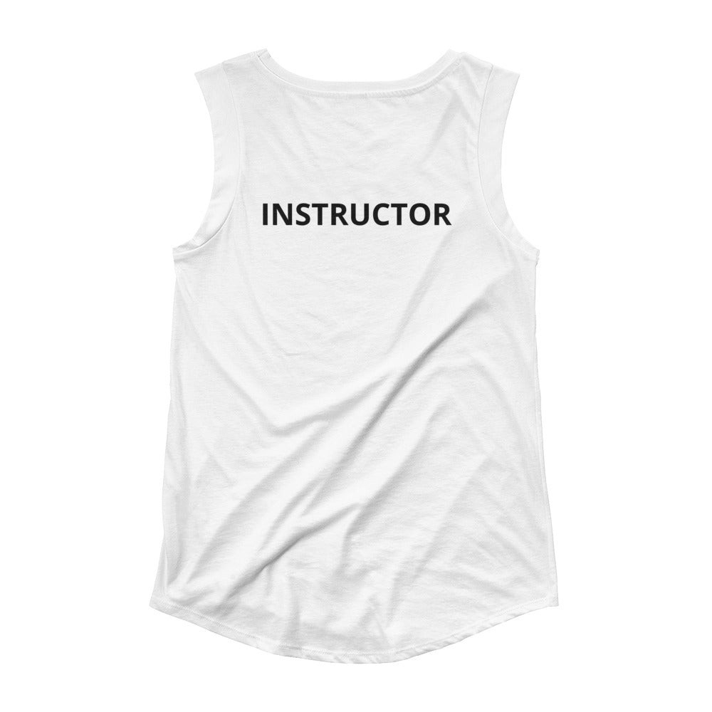Indy House Of Pilates-Instructor Ladies’ Cap Sleeve T-Shirt
