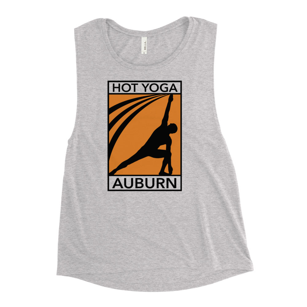 Hot Yoga Auburn-Ladies’ Muscle Tank