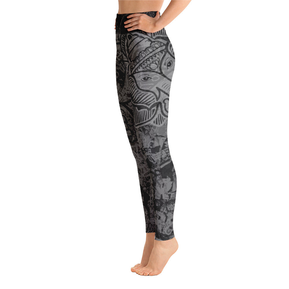 WAYdecay drkGRY1 Yoga Leggings