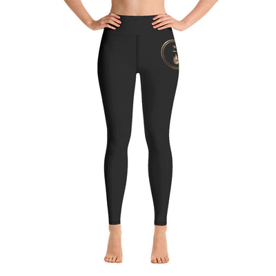 True Yoga Vermont-Hip Logo Black/Gold